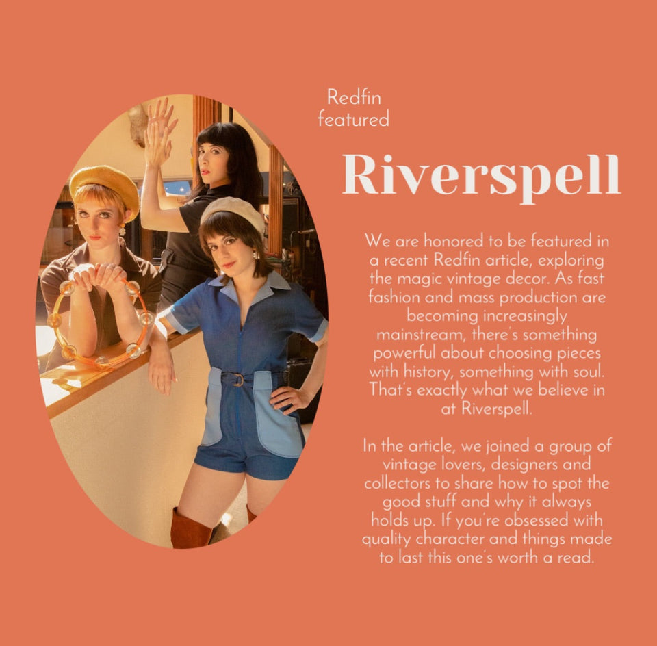 Featured in Redfin's Complete Guide to Vintage Home Decor