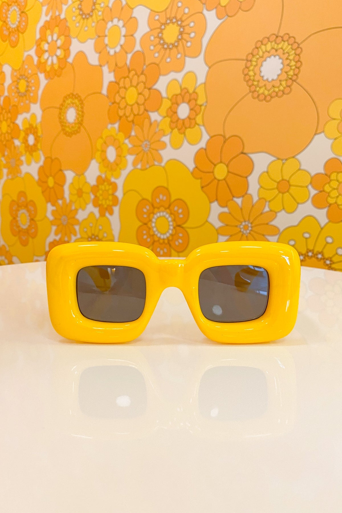 Pierre Sunglasses in Yellow