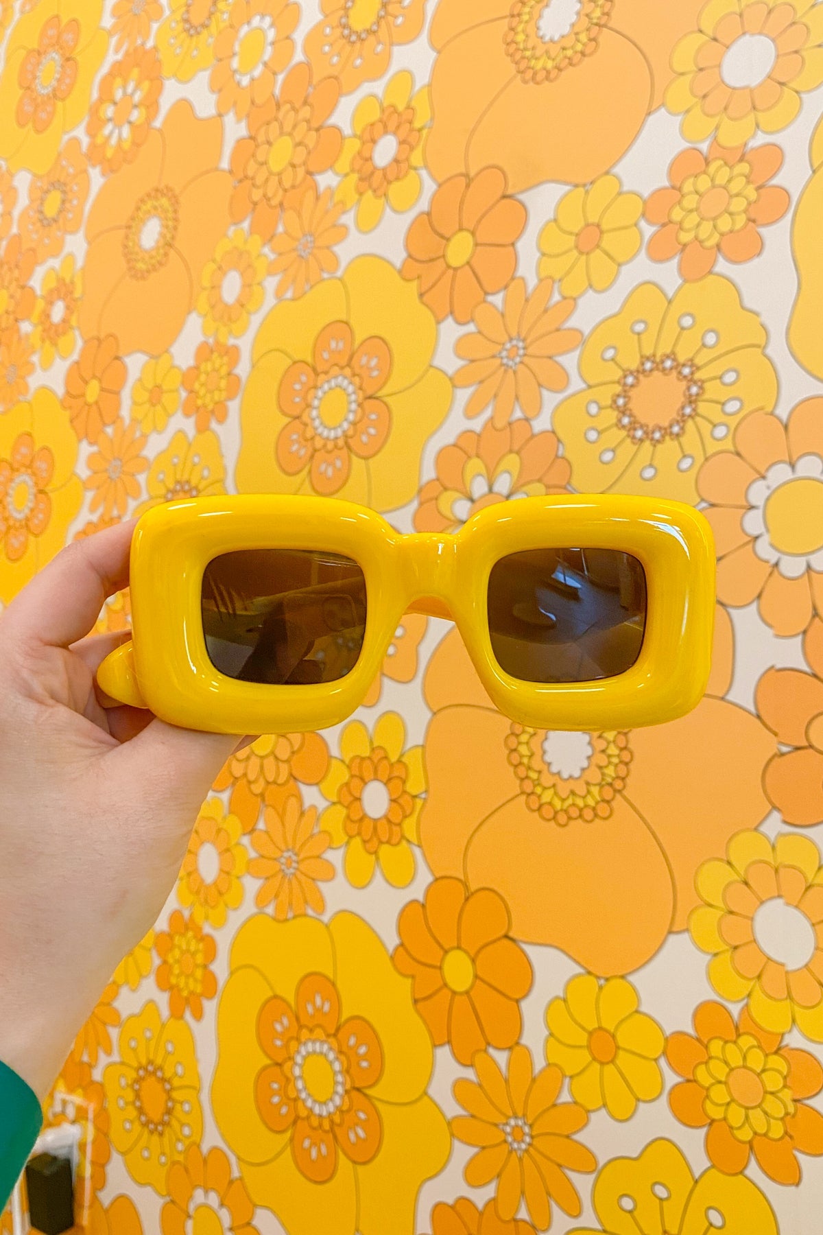 Pierre Sunglasses in Yellow