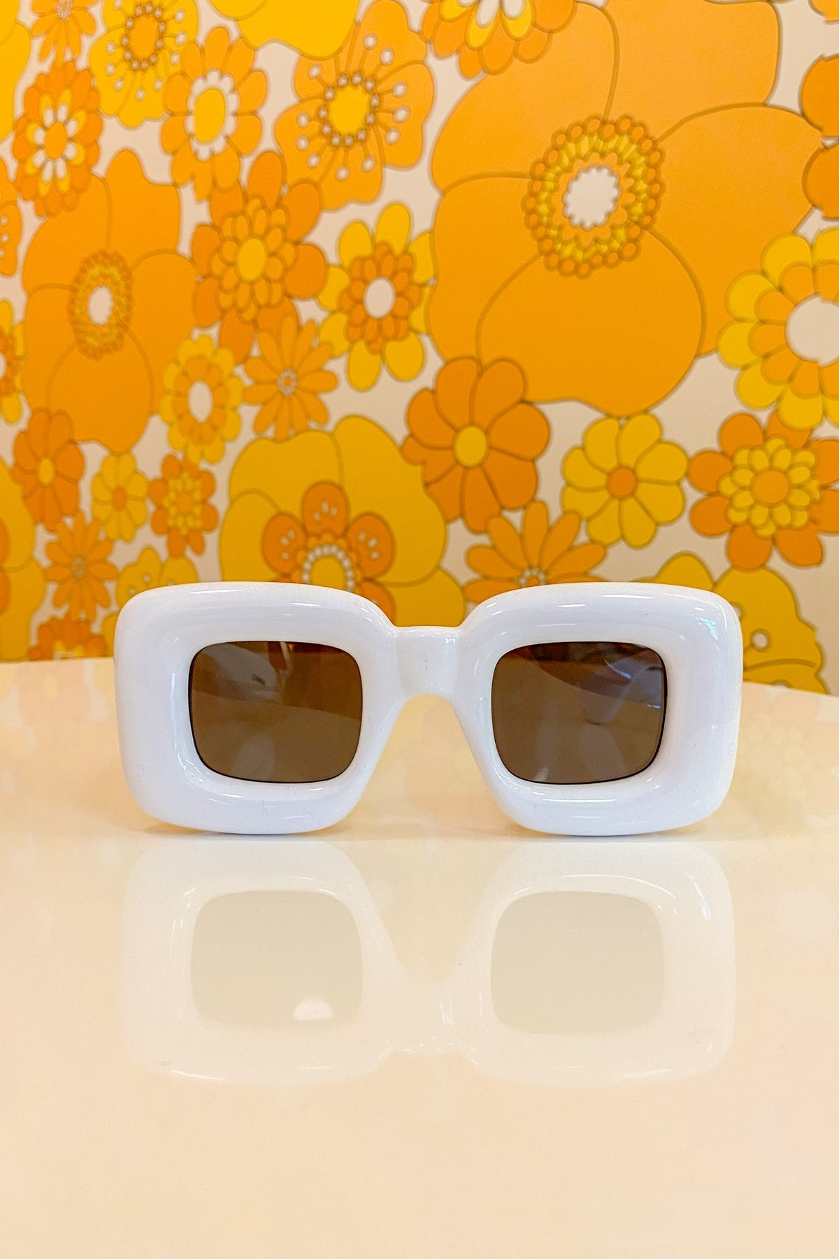 Pierre Sunglasses in White