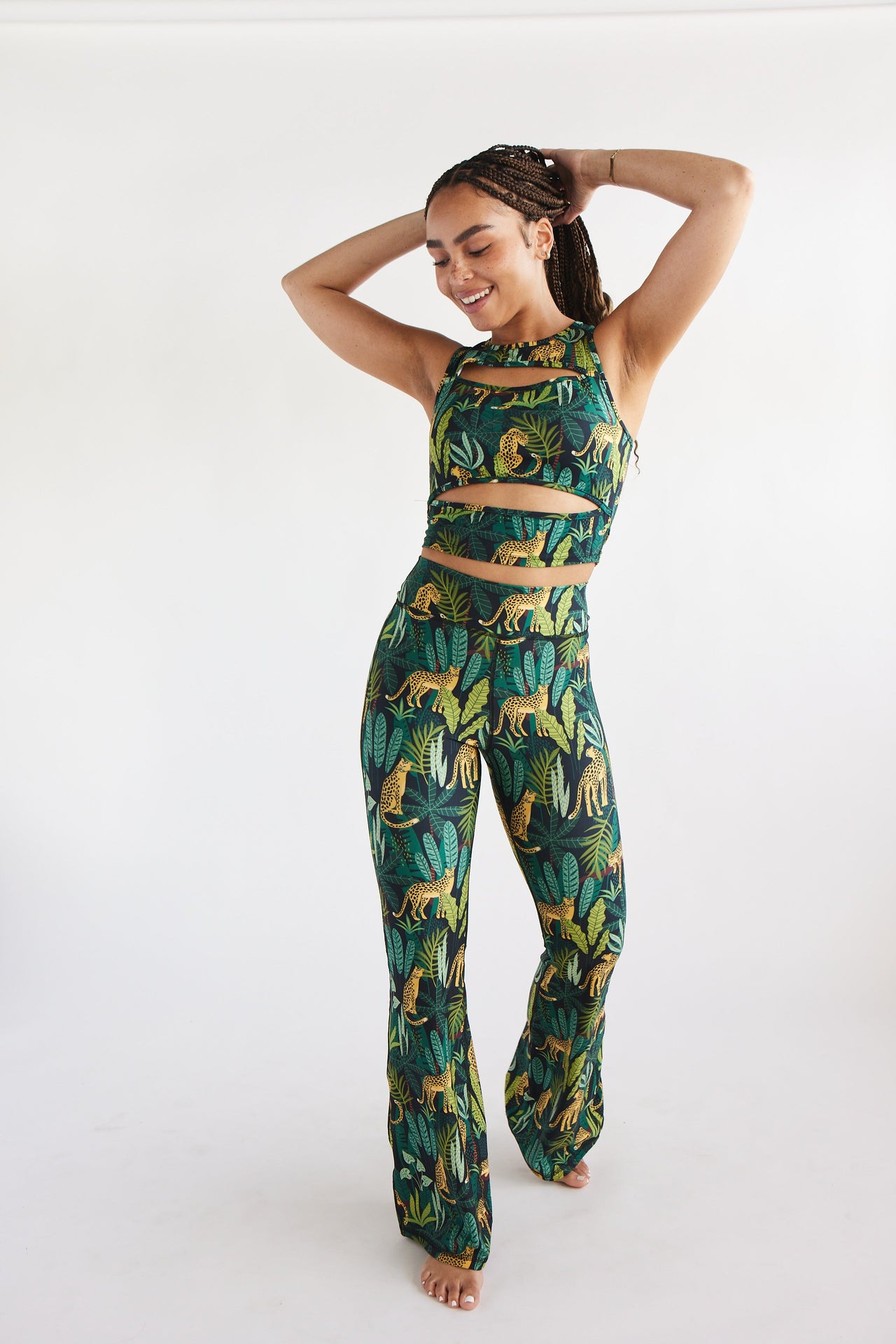 Cut Away Top - Jungle