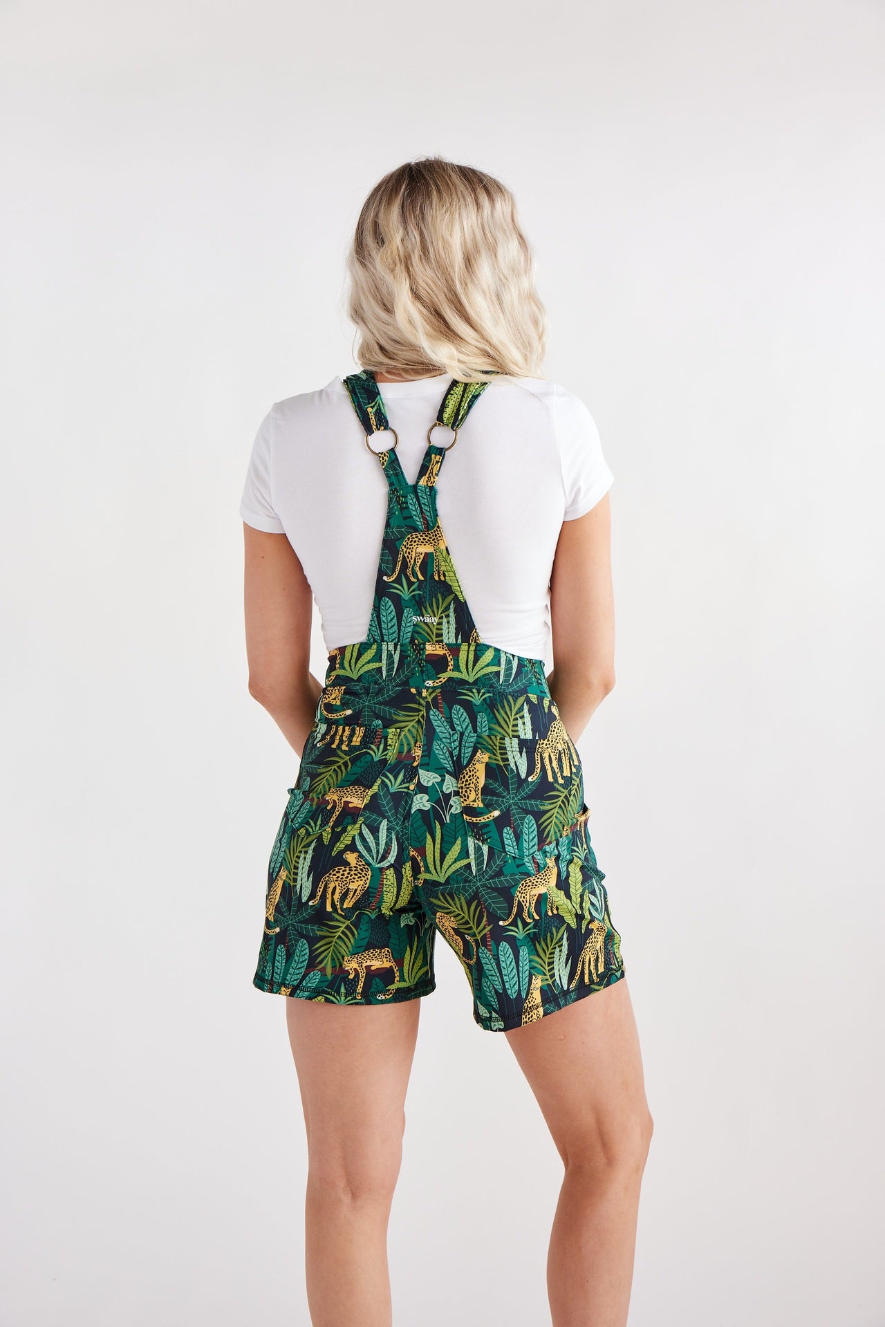 Overall Romper  - Jungle