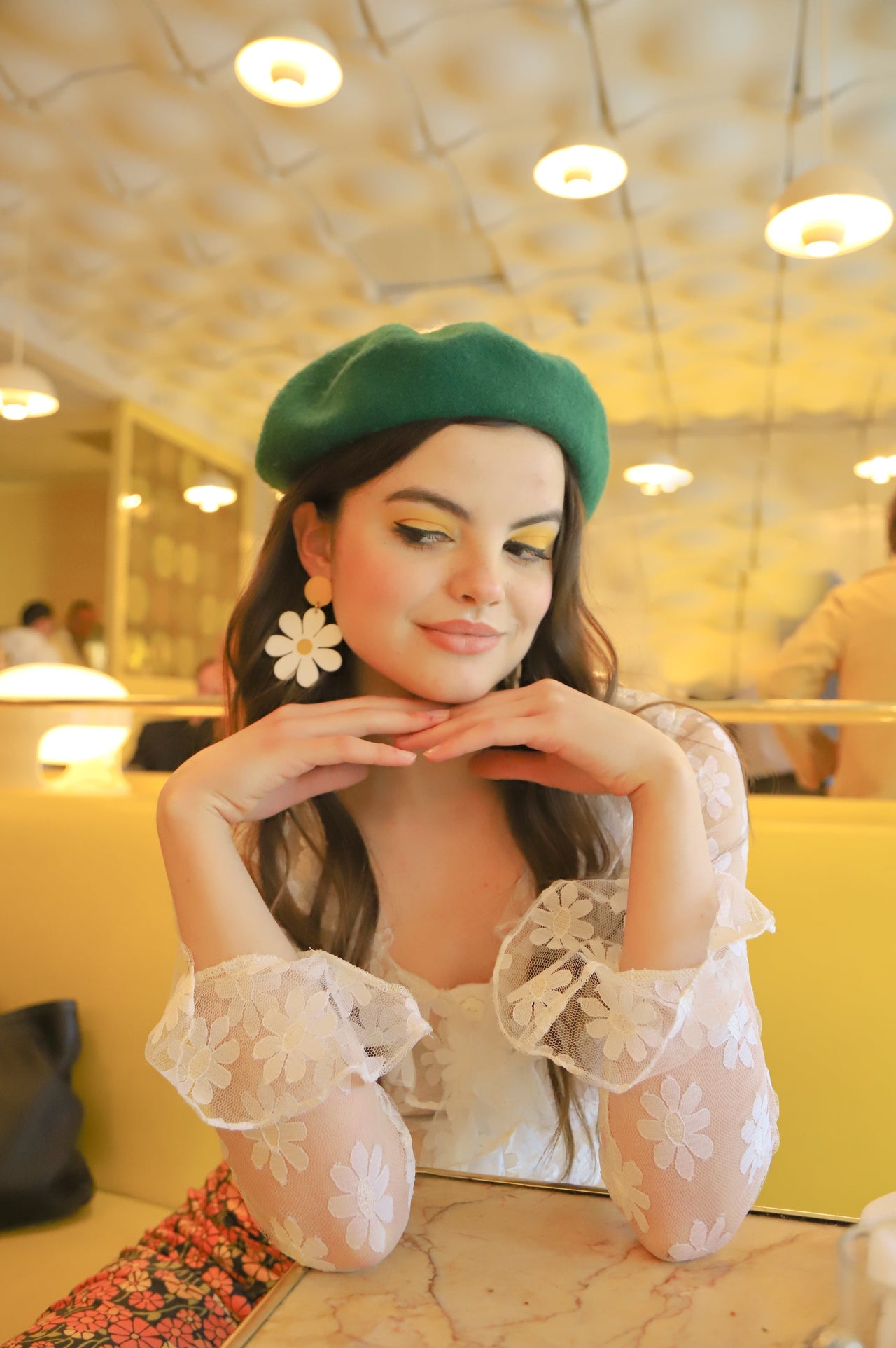 Daisy Earrings in Full