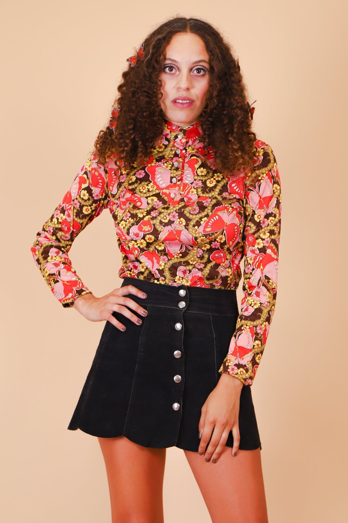 Vintage 1960’s See Emily Play Psychedelic Top
