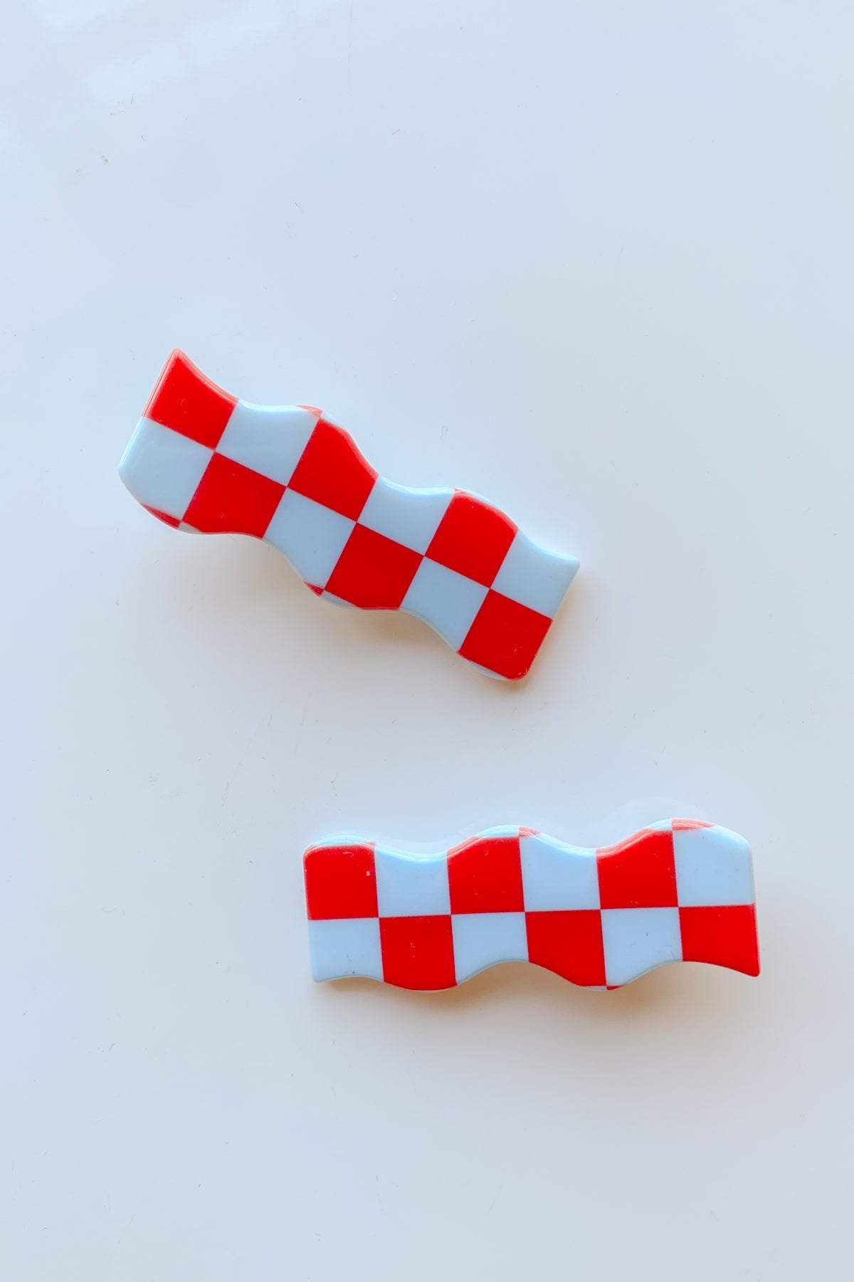 Checker Hair Clip