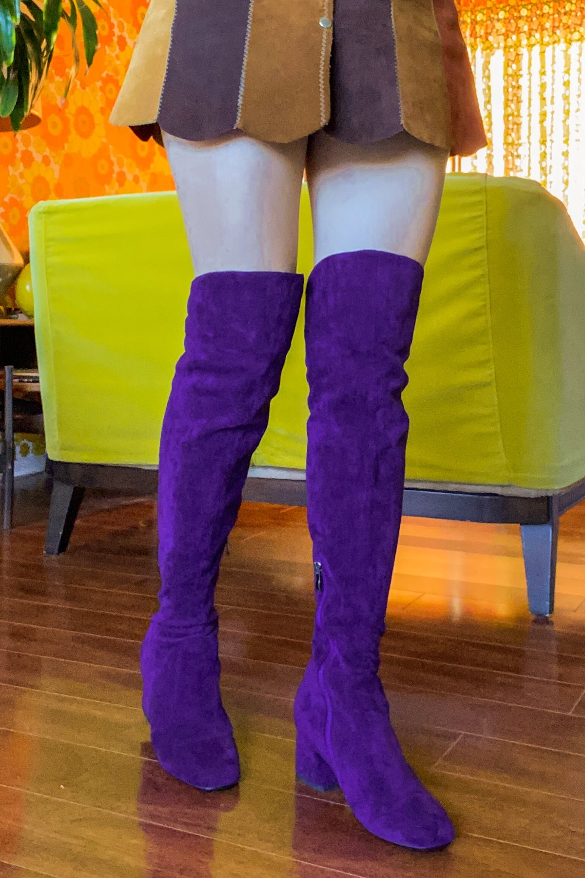 The Jane Boot in Purple Haze