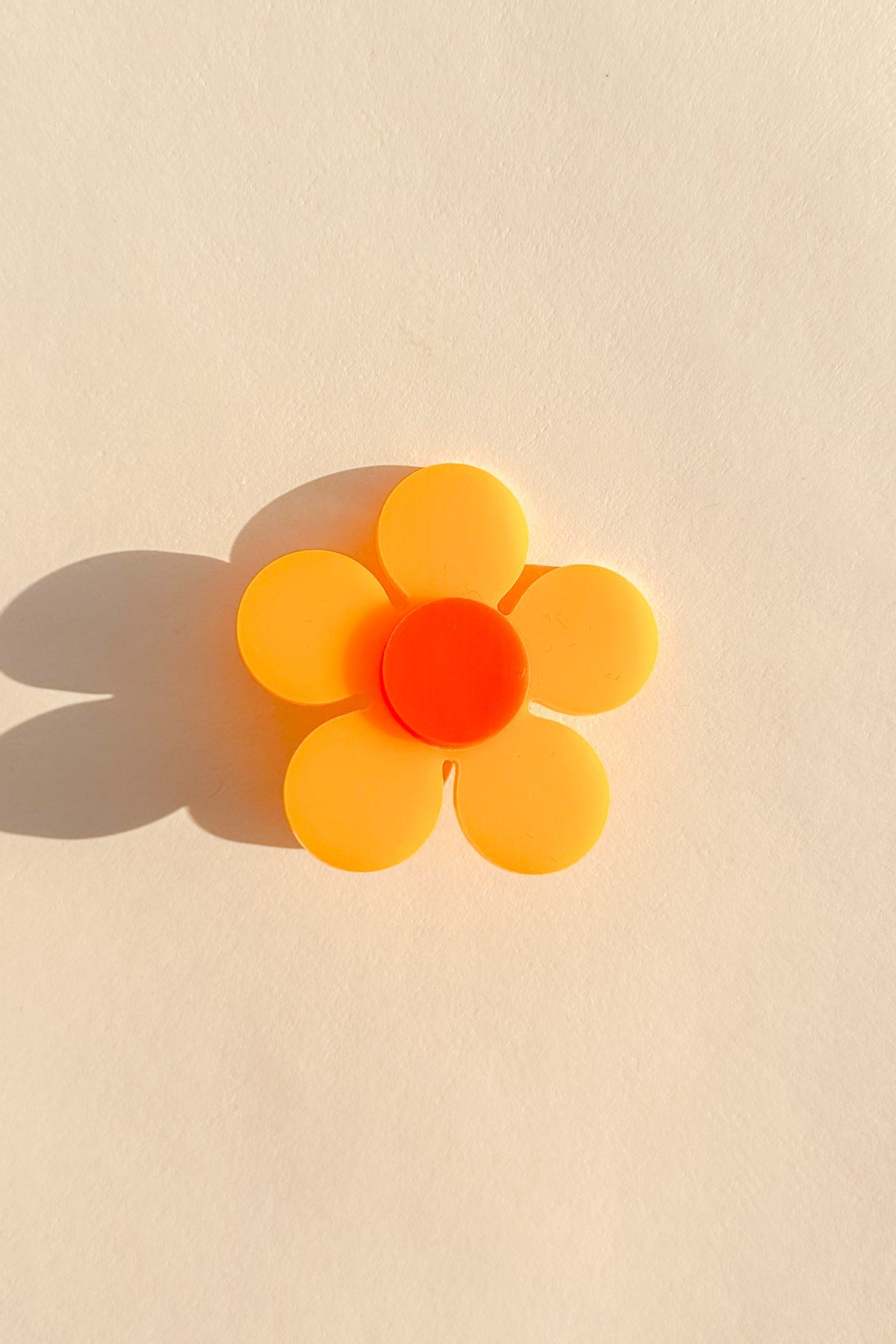 Marigold Brooch in Orange