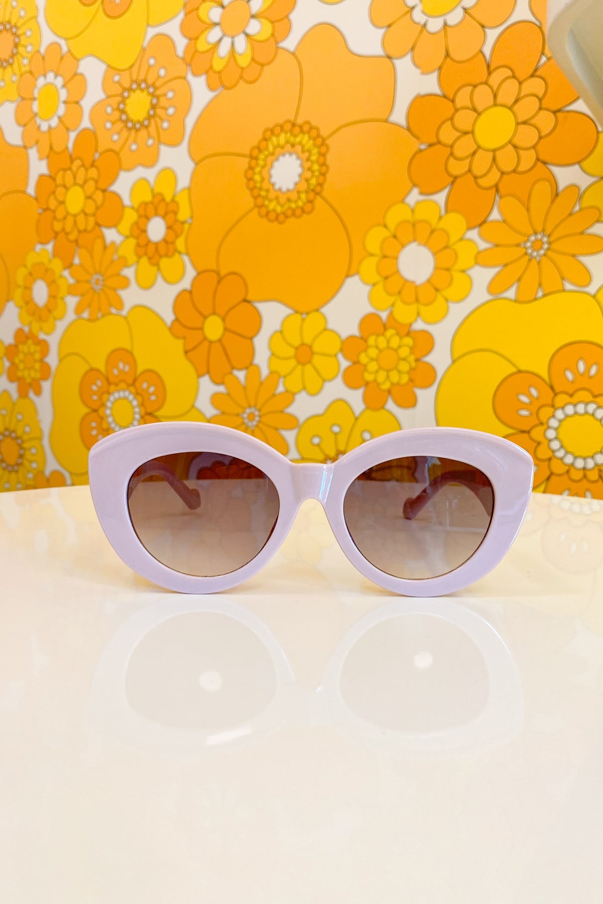 Bianca Sunglasses in Light Rose