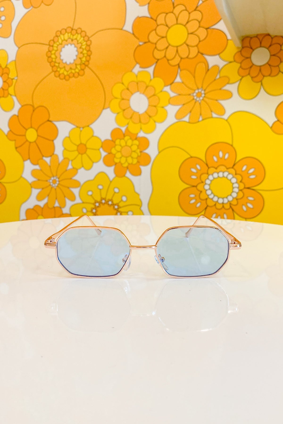 Edie Sunglasses in Blue