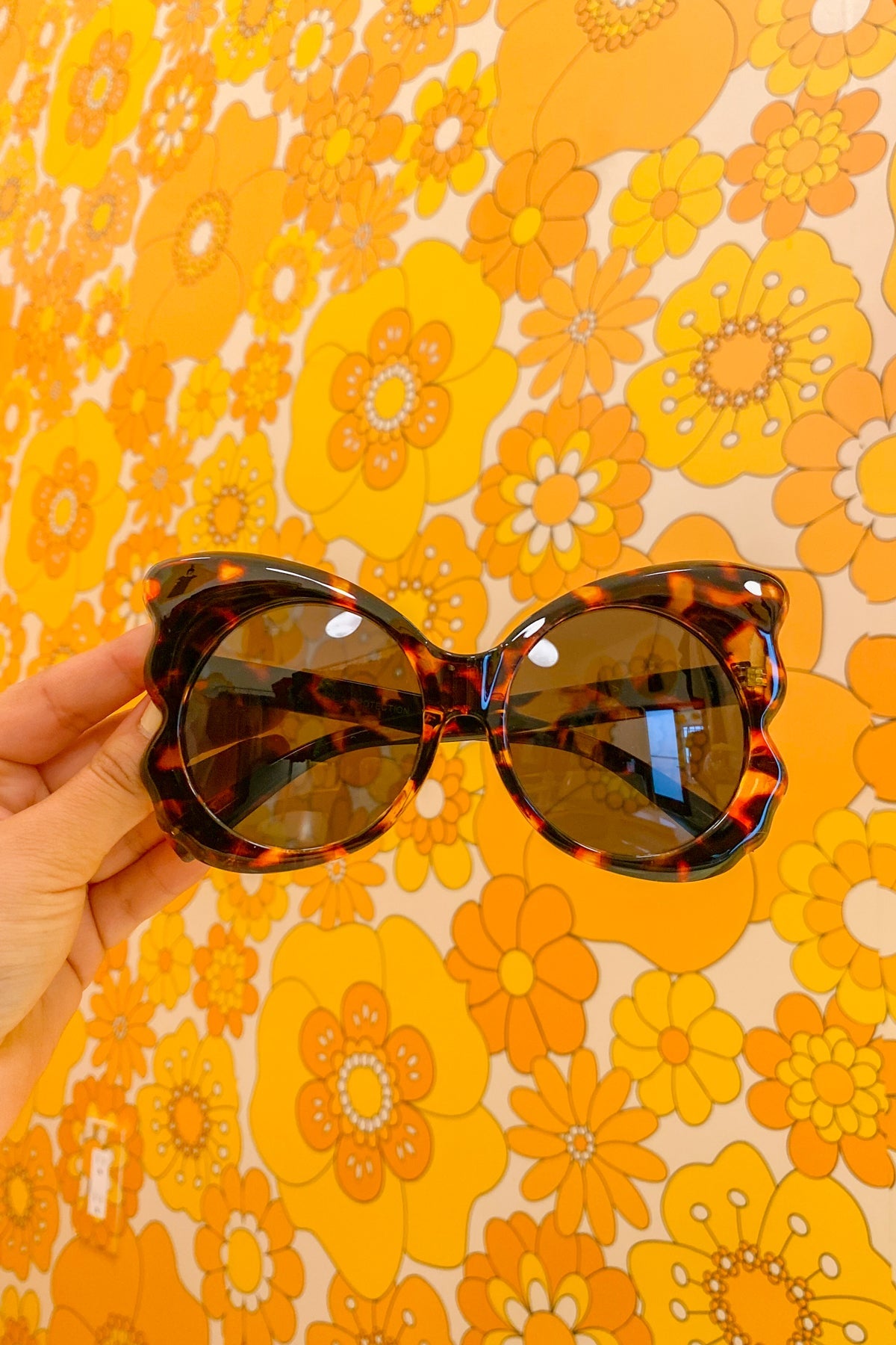 Butterfly Sunglasses in Tortoise