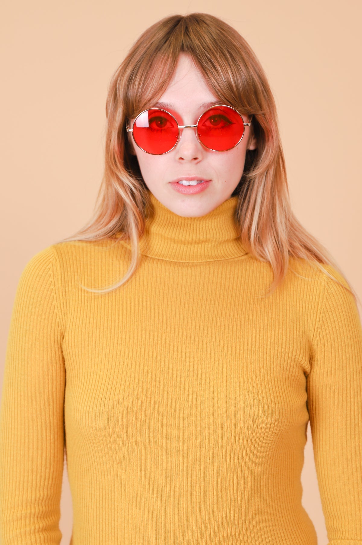 Lennon Sunglasses in Cherry
