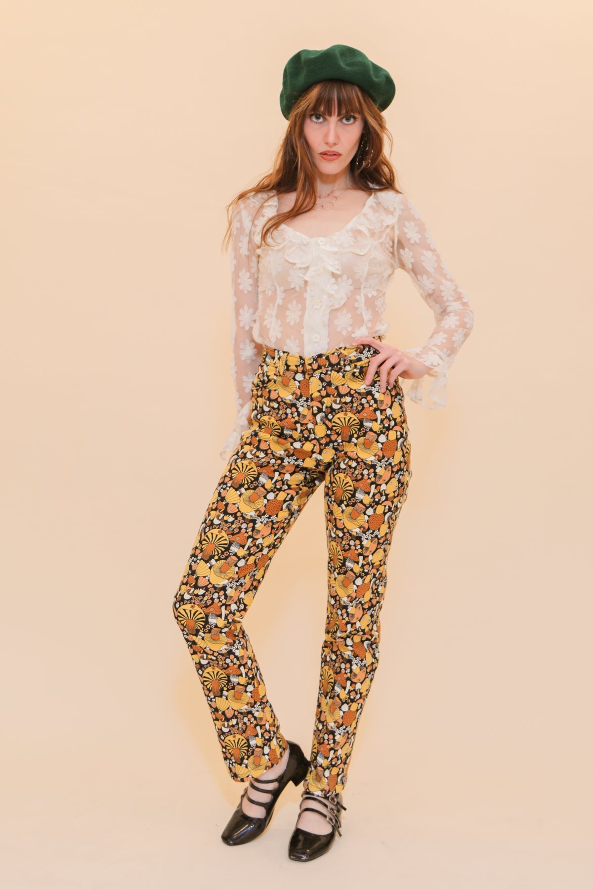 Birkin Pant in Mushroom