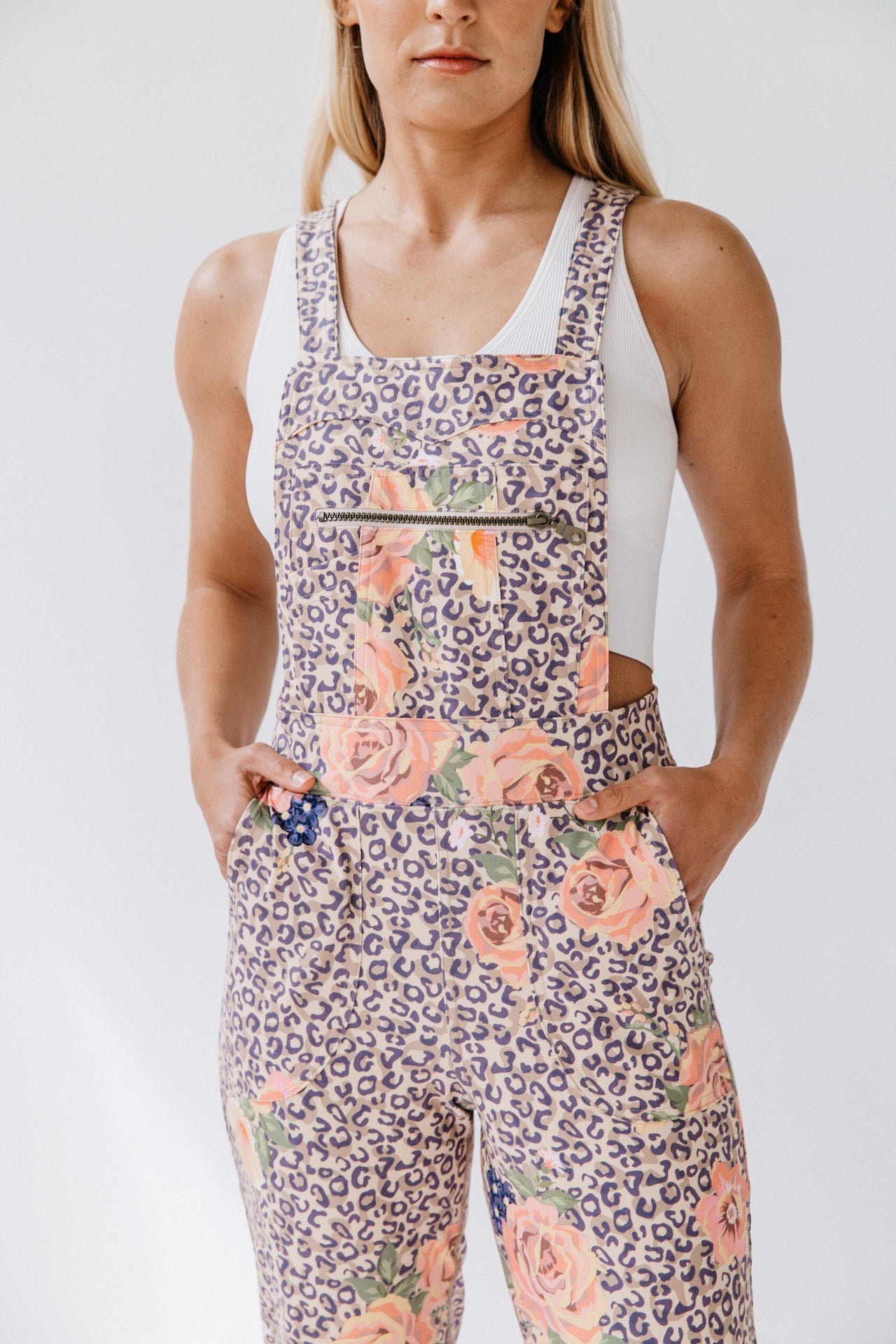 Overall Jumpsuit in Wild Rose