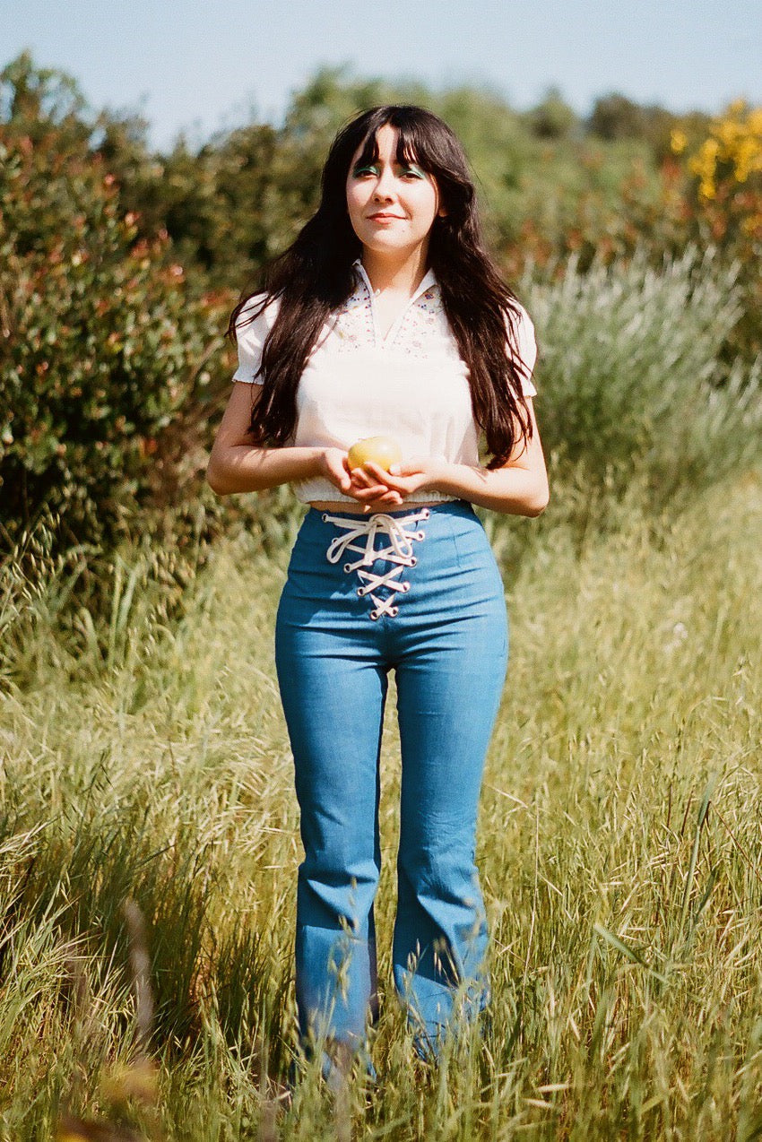 Jean Genie Lace-Up Bells