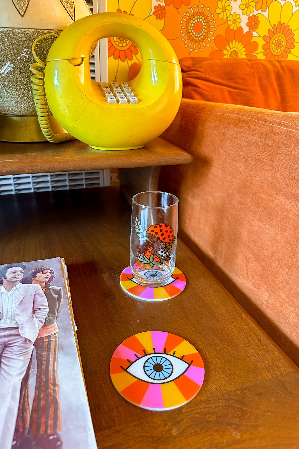 Rainbow Eye Coasters