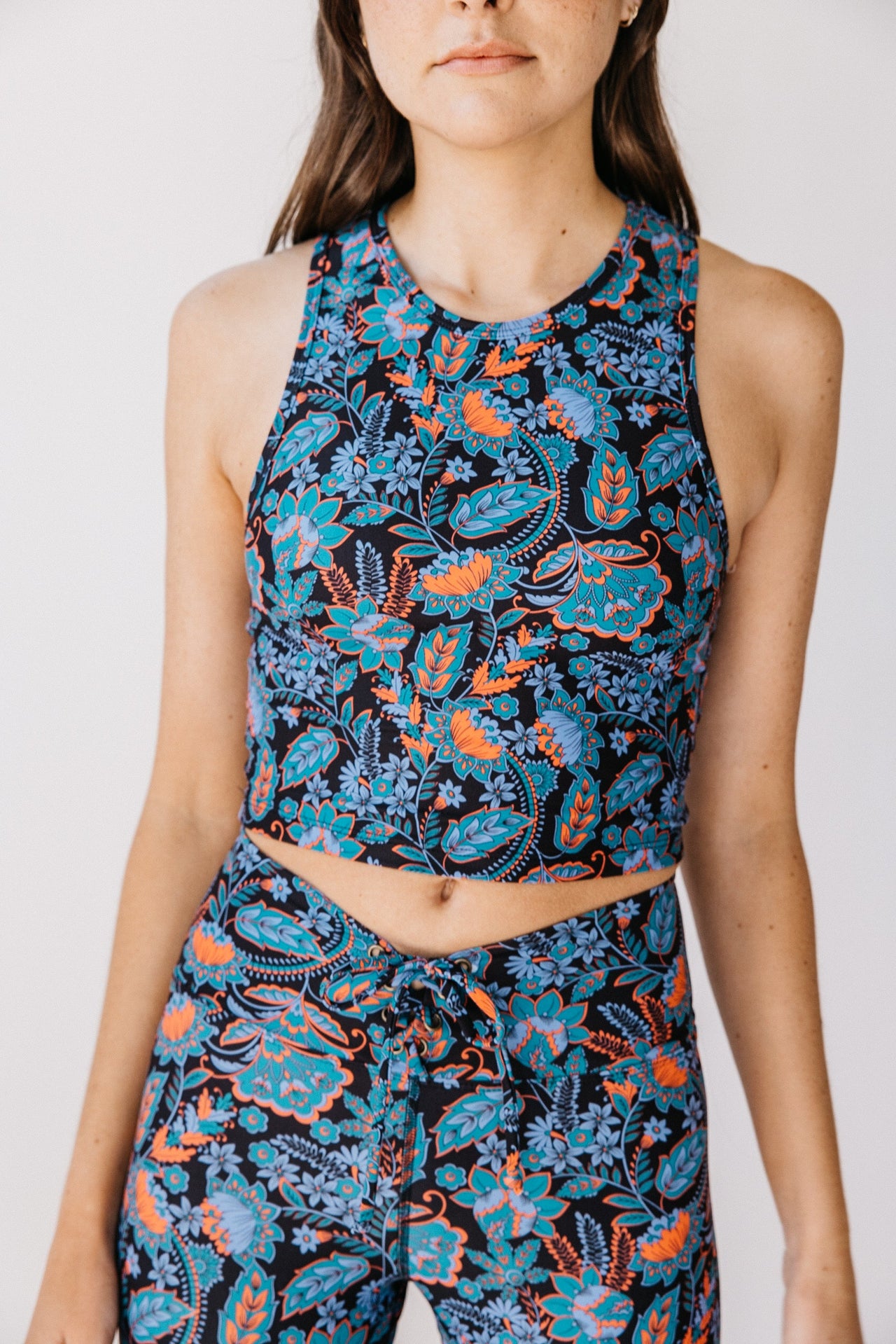 Basic Crop Top - Paisley