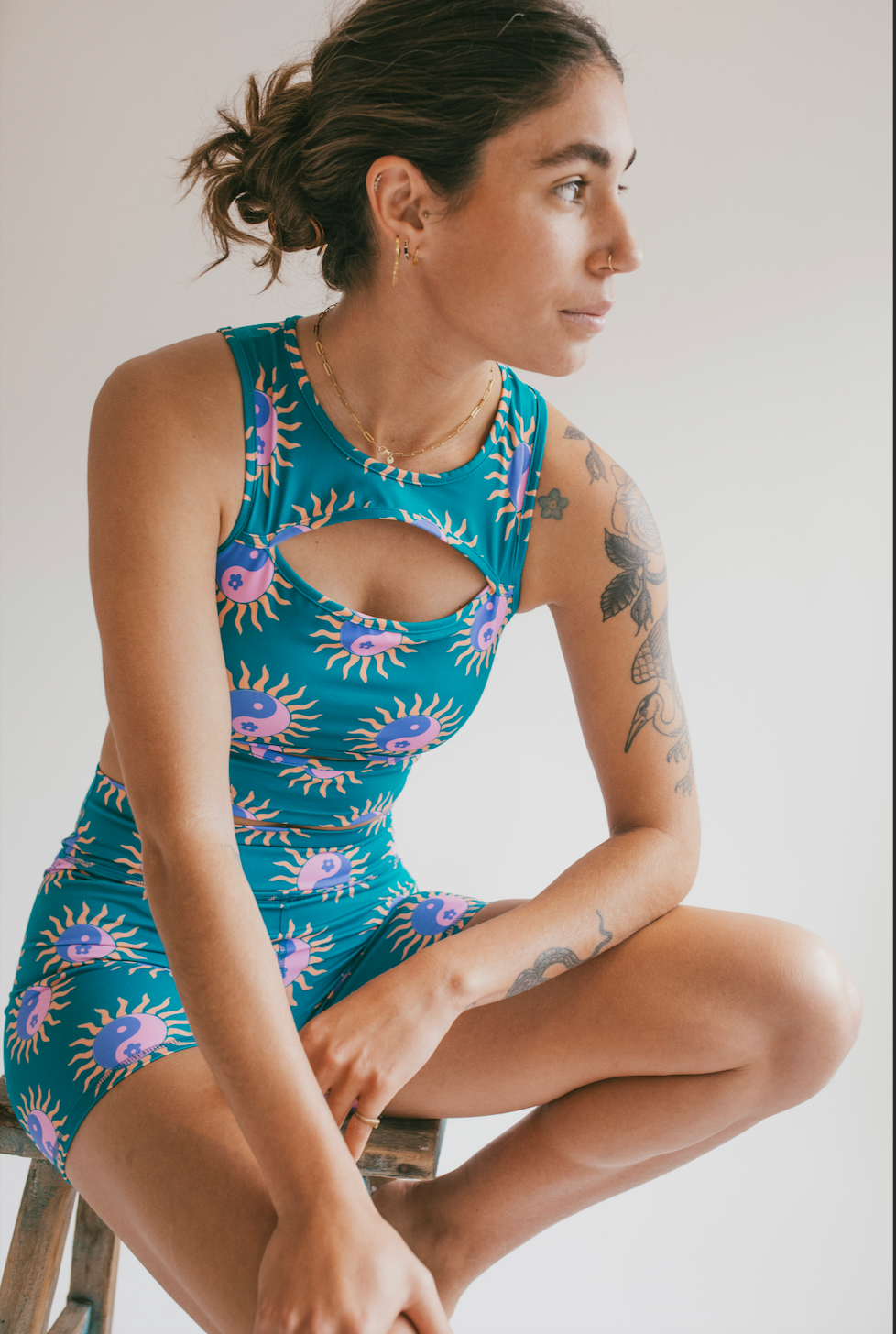 Swaay Shorts: Tropical Yin Yang