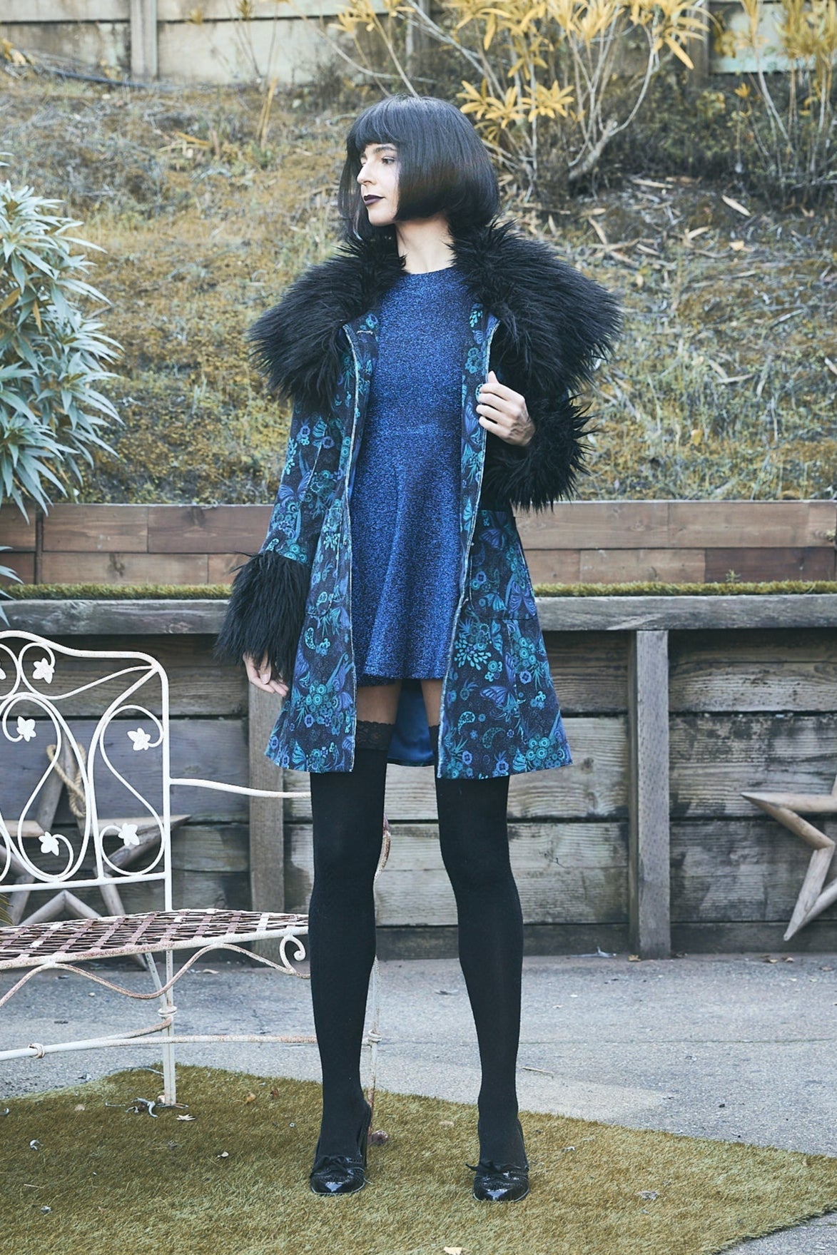 🦋 Blue Magic Coat