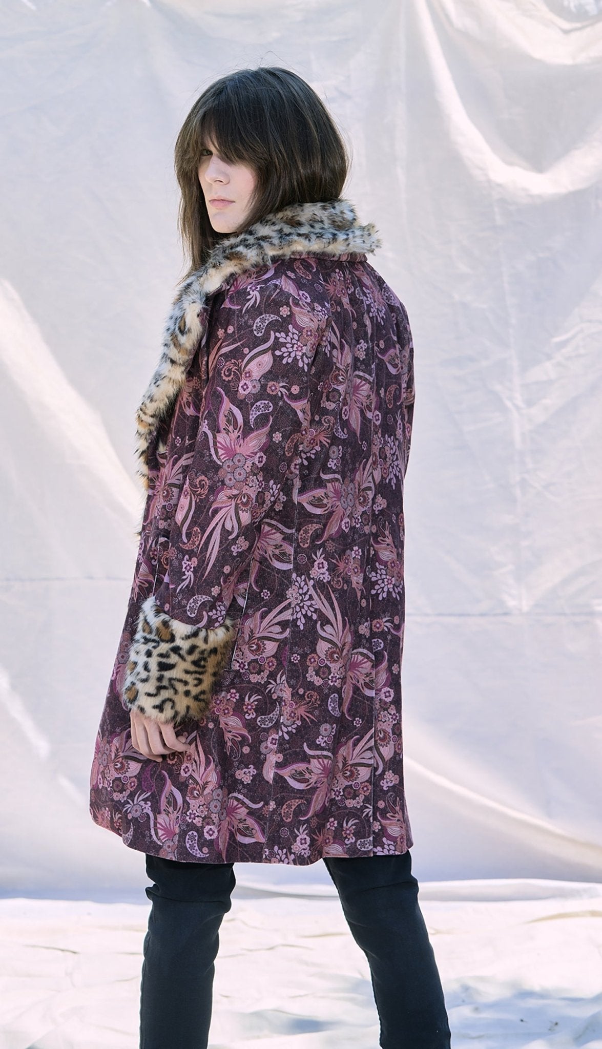 🐆 Feather Cheetah Coat