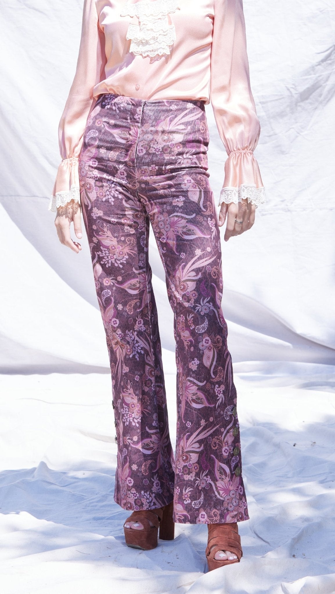 Feather print Pant