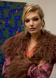 🌸 Kashmir Feather Coat - PhilineSF🌸 Kashmir Feather Coat